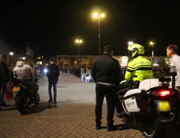 Veel politie aanwezig bij grote motor meeting