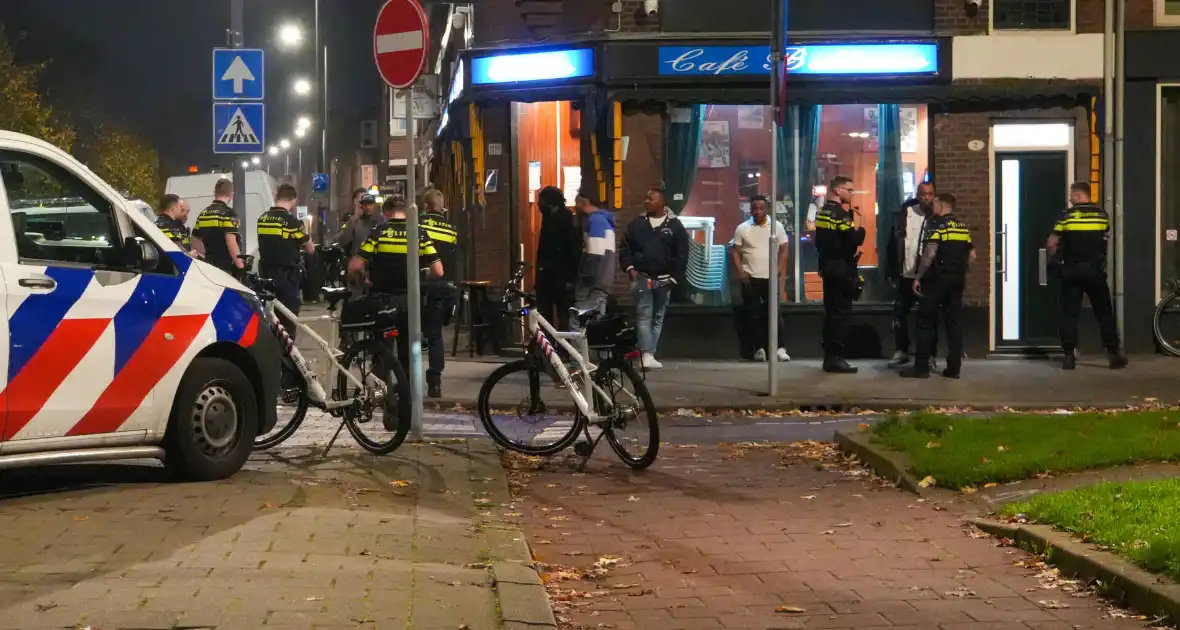 Grote politie-inzet na vechtpartij in café - Foto 4