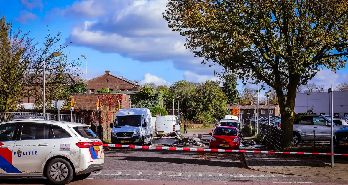 Onderzoek naar brand in bouwkeet