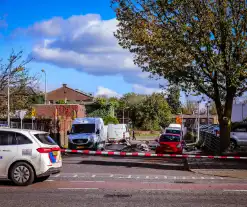 Onderzoek naar brand in bouwkeet