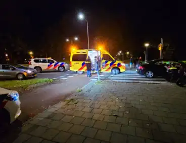 Fatbiker gewond door botsing met auto