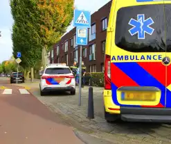 Fietser ten val na botsing met auto