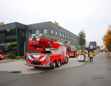 Zeer grote brand bij coatingbedrijf