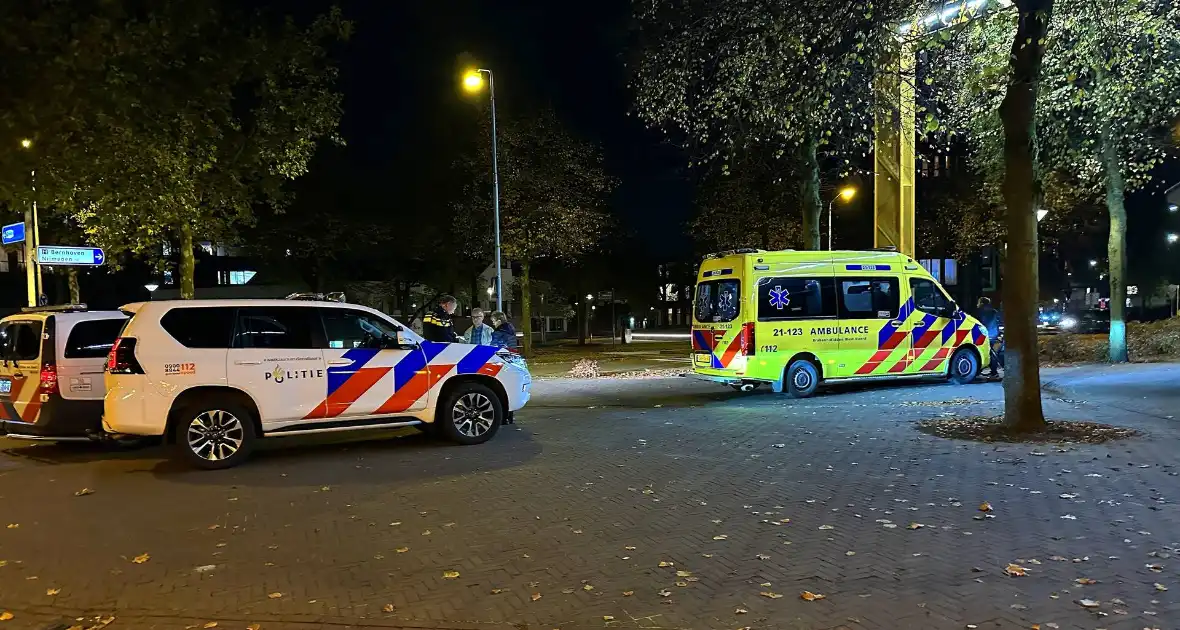 Voorbijgangers treffen gevallen fietser aan - Foto 1