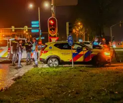 Fietser gewond aan gezicht na aanrijding