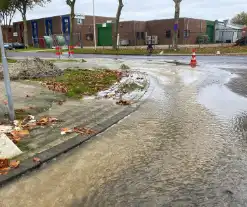 Waterlekkage zorgt voor overlast in de buurt