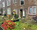 Smeltend plastic zet brandalarm in gang