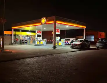 Overval op tankstation, politie vind bivakmuts