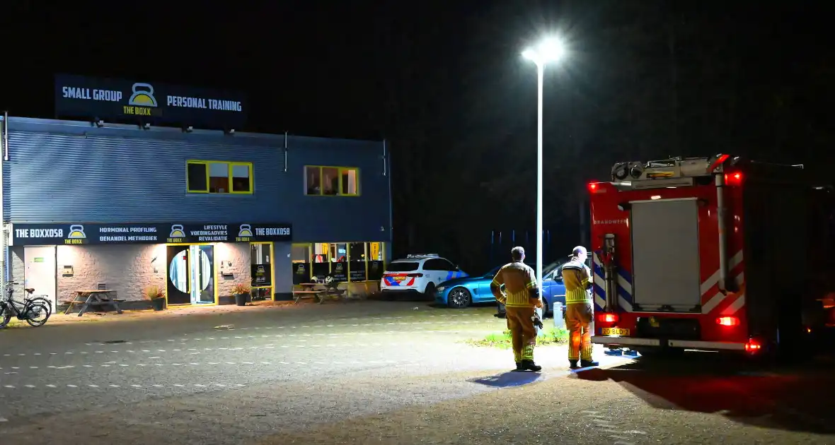 Mistalarm in sportschool voor brand aangezien