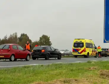 Gewonden bij kettingbotsing