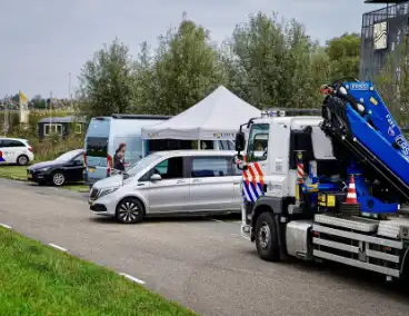 Overleden persoon aangetroffen in geparkeerde camper