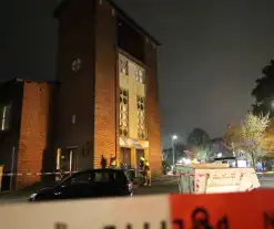 Brand in kerk ontdekt door aanwezigen