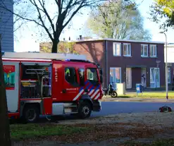 Bewoner loopt brandwonden op bij vlam in de pan