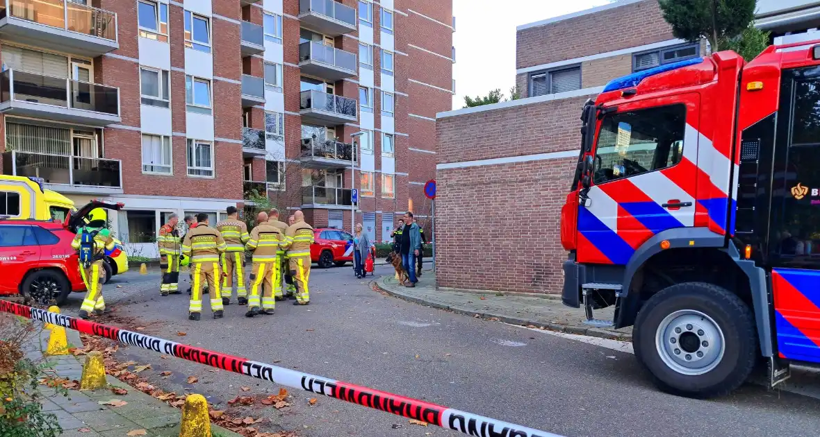 Twee gewonden bij brand in appartementencomplex