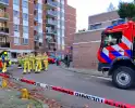 Twee gewonden bij brand in appartementencomplex