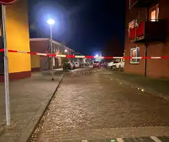 Straat afgesloten na steekincident