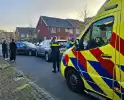 Frontale botsing tussen personenwagens