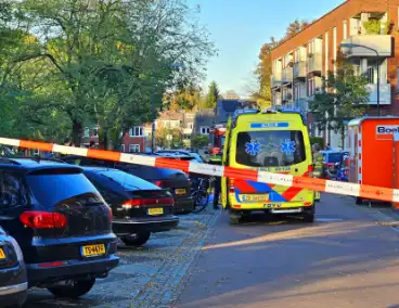 Traumahelikopter landt bij ernstige verkeersongeval