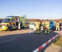 Onderzoek naar oorzaak botsing tussen twee auto's