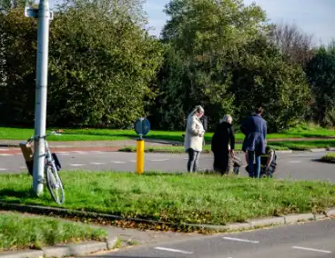 Fietser ongedeerd na valpartij