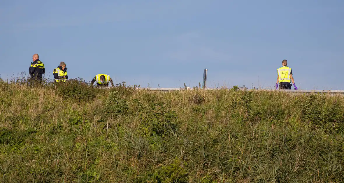 Snelweg deels afgesloten wegens politieonderzoek