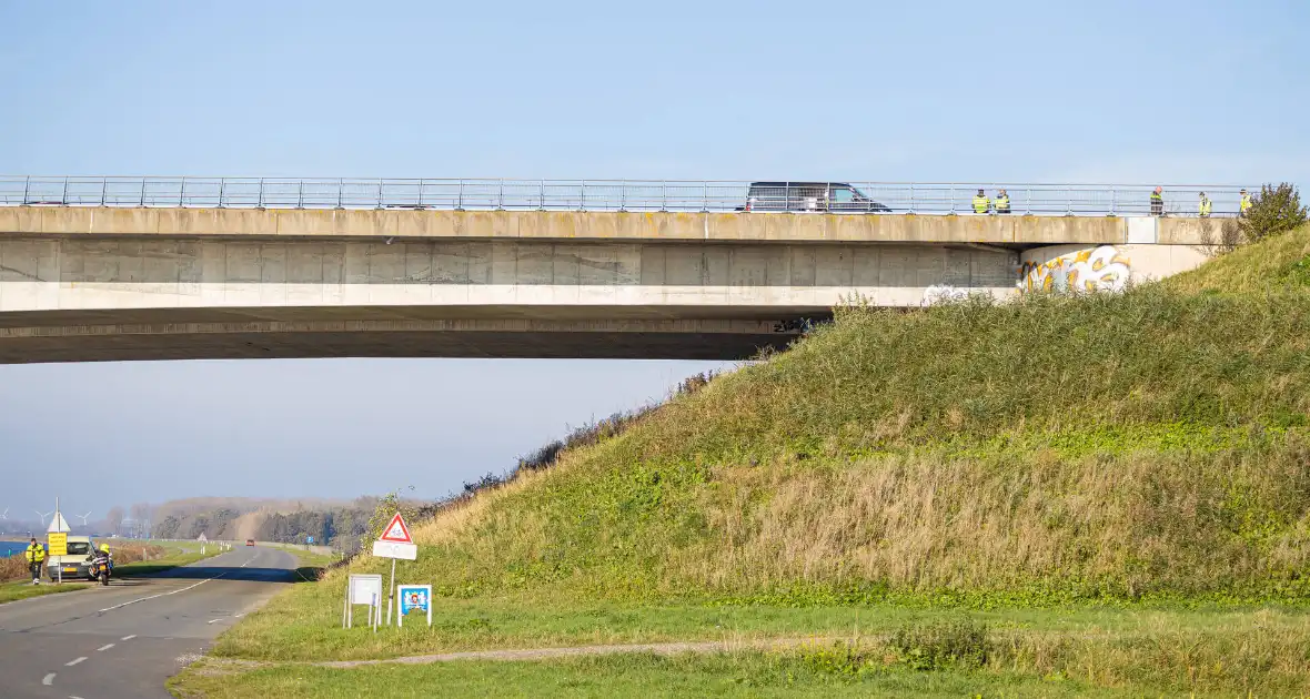 Snelweg deels afgesloten wegens politieonderzoek - Foto 2