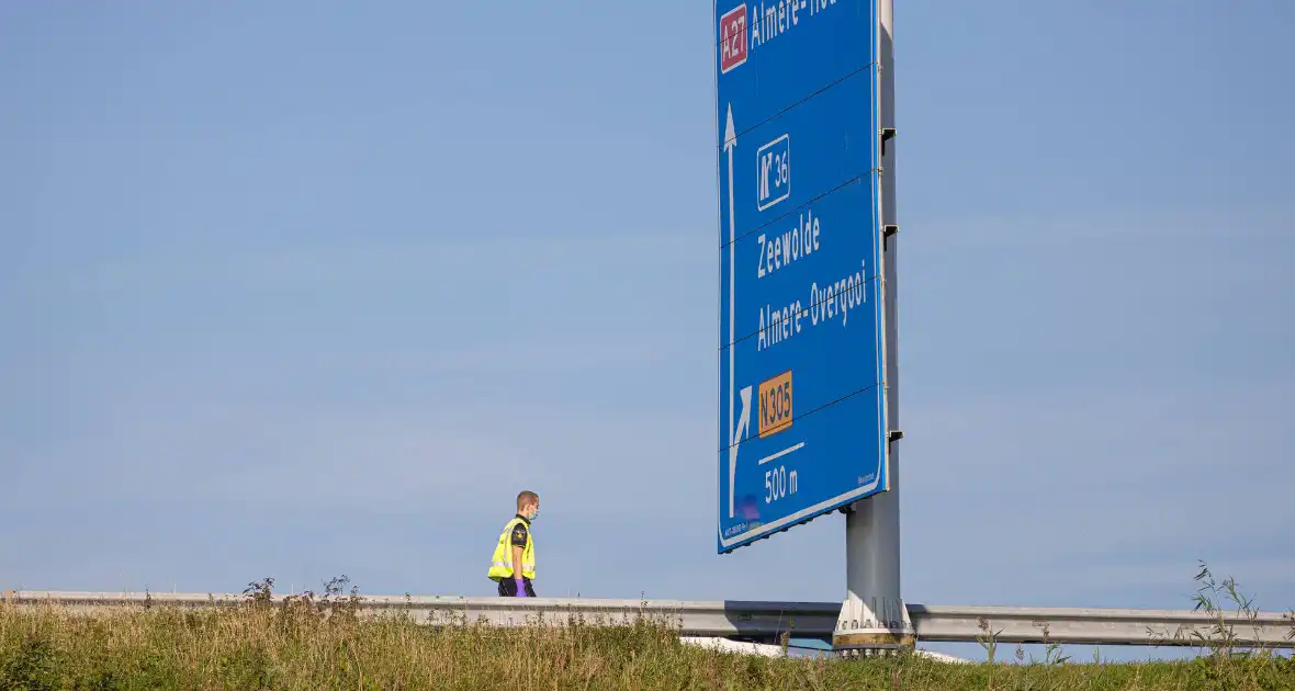 Snelweg deels afgesloten wegens politieonderzoek - Foto 6