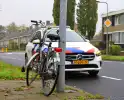 Fiets loopt slag in wiel op bij aanrijding