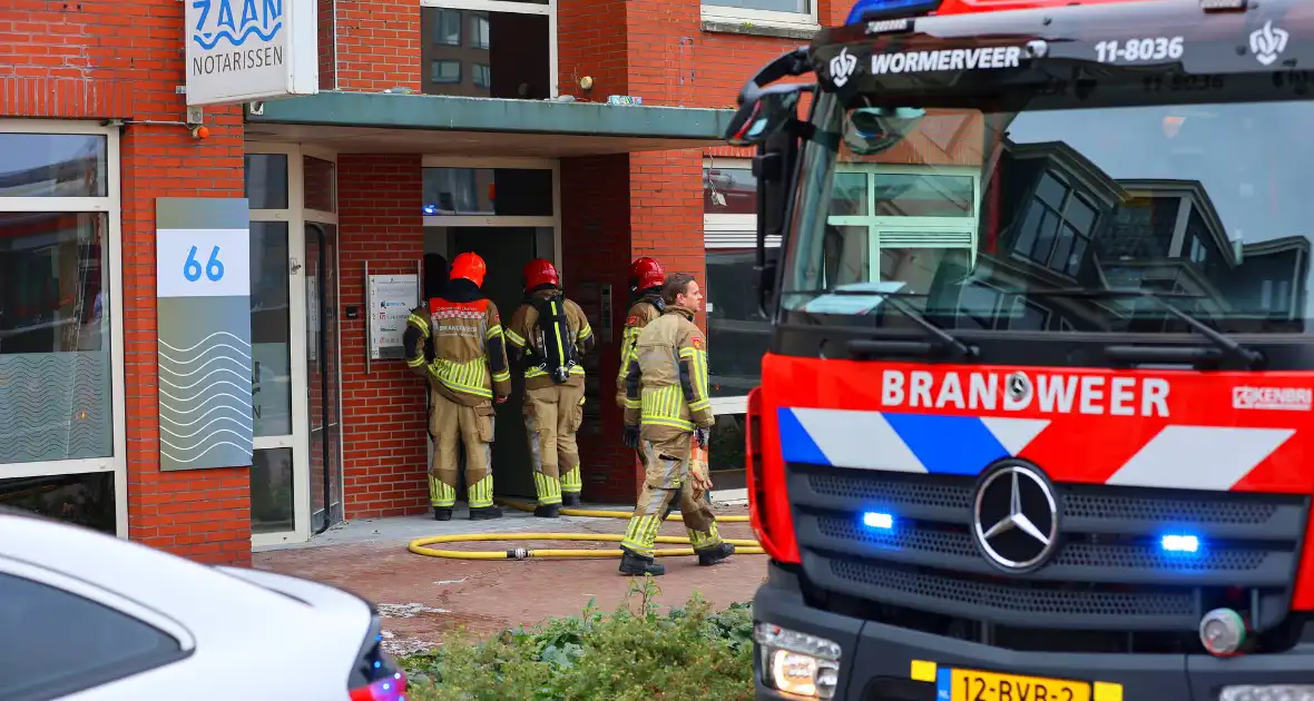 Brand tijdens werkzaamheden in bedrijfsgebouw - Foto 7