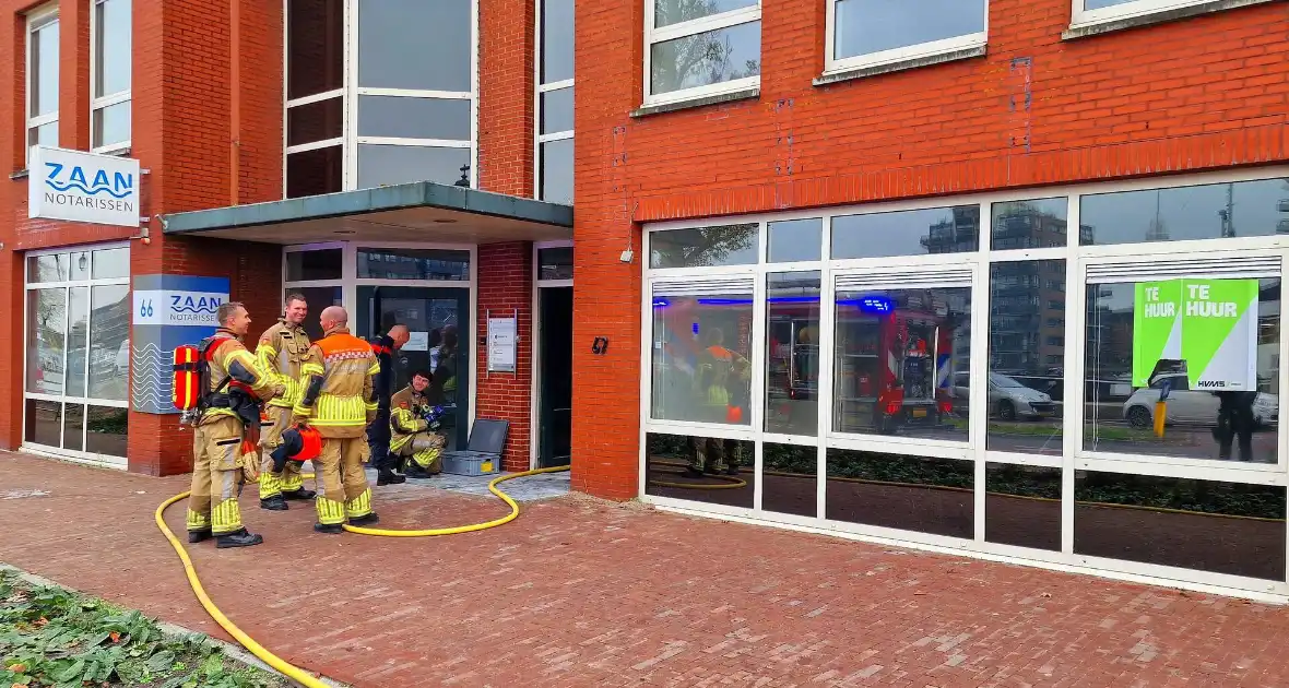 Brand tijdens werkzaamheden in bedrijfsgebouw - Foto 8