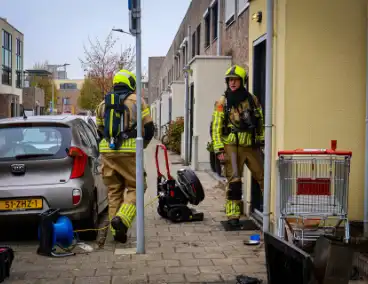 Brandweer sloopt keuken na brand in afzuigkap