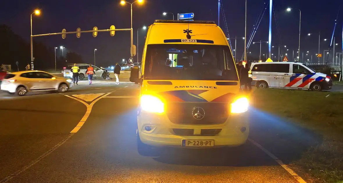 Ongeval op oprit naar snelweg - Foto 1