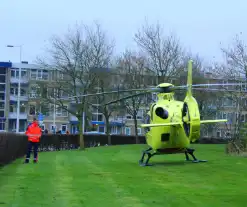 Traumateam ingezet voor medische noodsituatie in portiekwoning