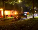 Persoon uit water gehaald, brandweer zoekt tevergeefs naar spullen