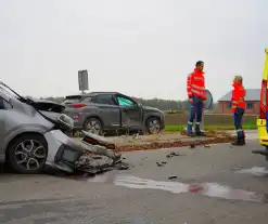 Ravage en drie gewonden bij aanrijding op beruchte kruising