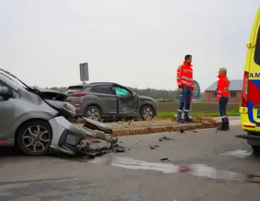 Ravage en drie gewonden bij aanrijding op beruchte kruising