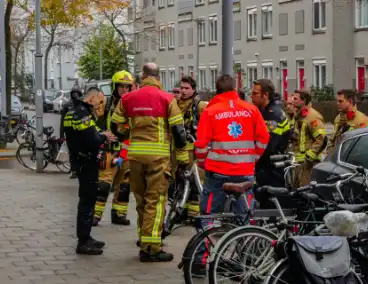 Veel zwarte rook in woning, kind nagekeken