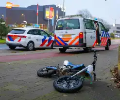 Brommerrijder vlucht na aanrijding