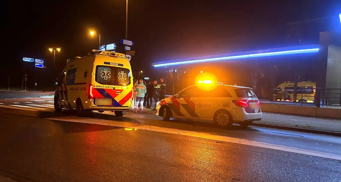 Vrouw gewond na val van fiets