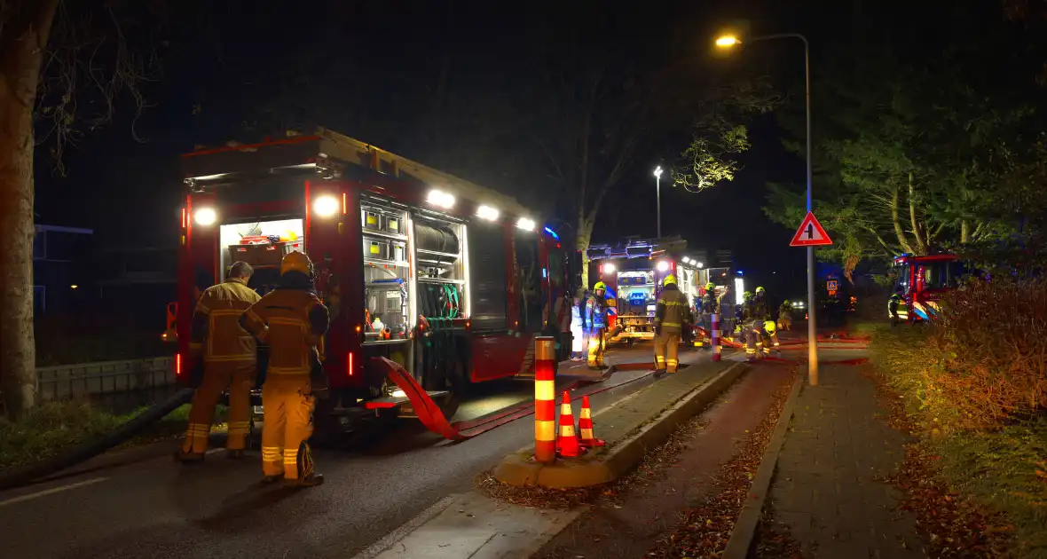 Brandweer zet drone in bij woningbrand - Foto 5