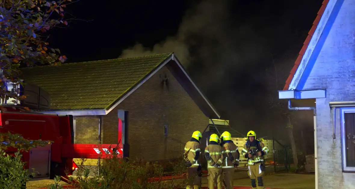 Brandweer zet drone in bij woningbrand - Foto 8