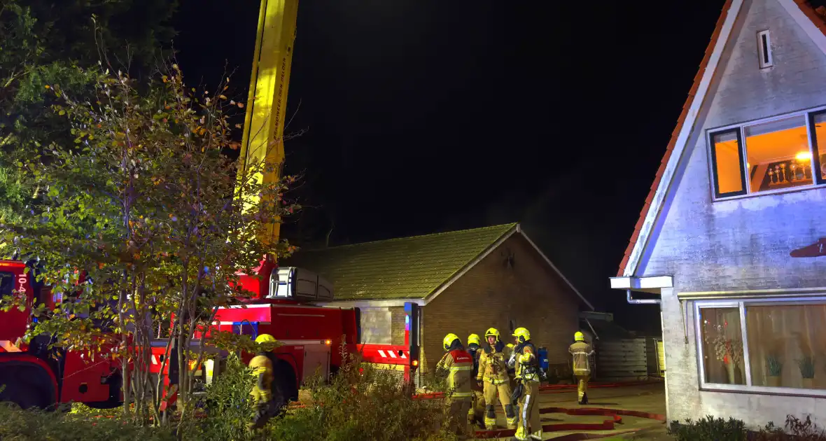 Brandweer zet drone in bij woningbrand - Foto 9