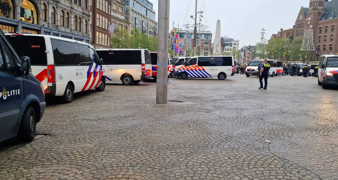 Politie grijpt in bij verboden demonstratie