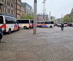 Politie grijpt in bij verboden demonstratie