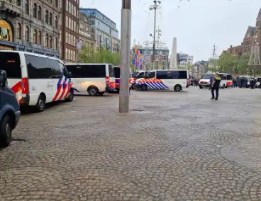 Politie grijpt in bij verboden demonstratie