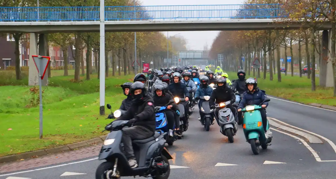 Ride out voor overleden scooterrijder van 18 - Foto 6