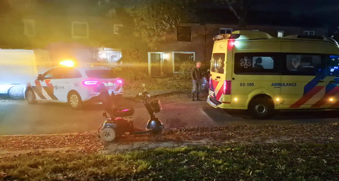 Man op scootmobiel komt ten val - Foto 2