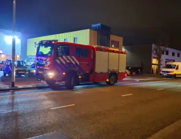 Brandweer onderzoekt gaslucht bij partycentrum