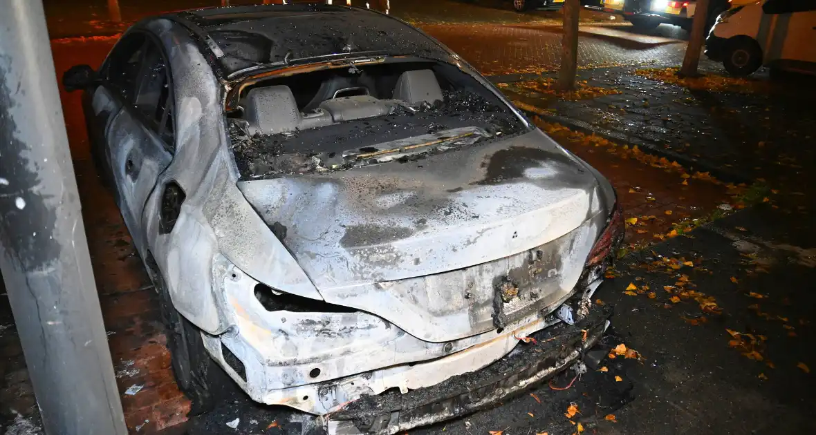 Autobrand na explosie bij elektrische auto - Foto 18