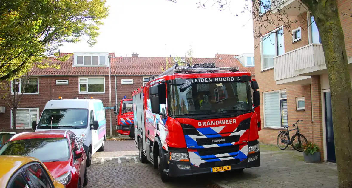 Gasleiding beschadigd na botsing met paaltje - Foto 2